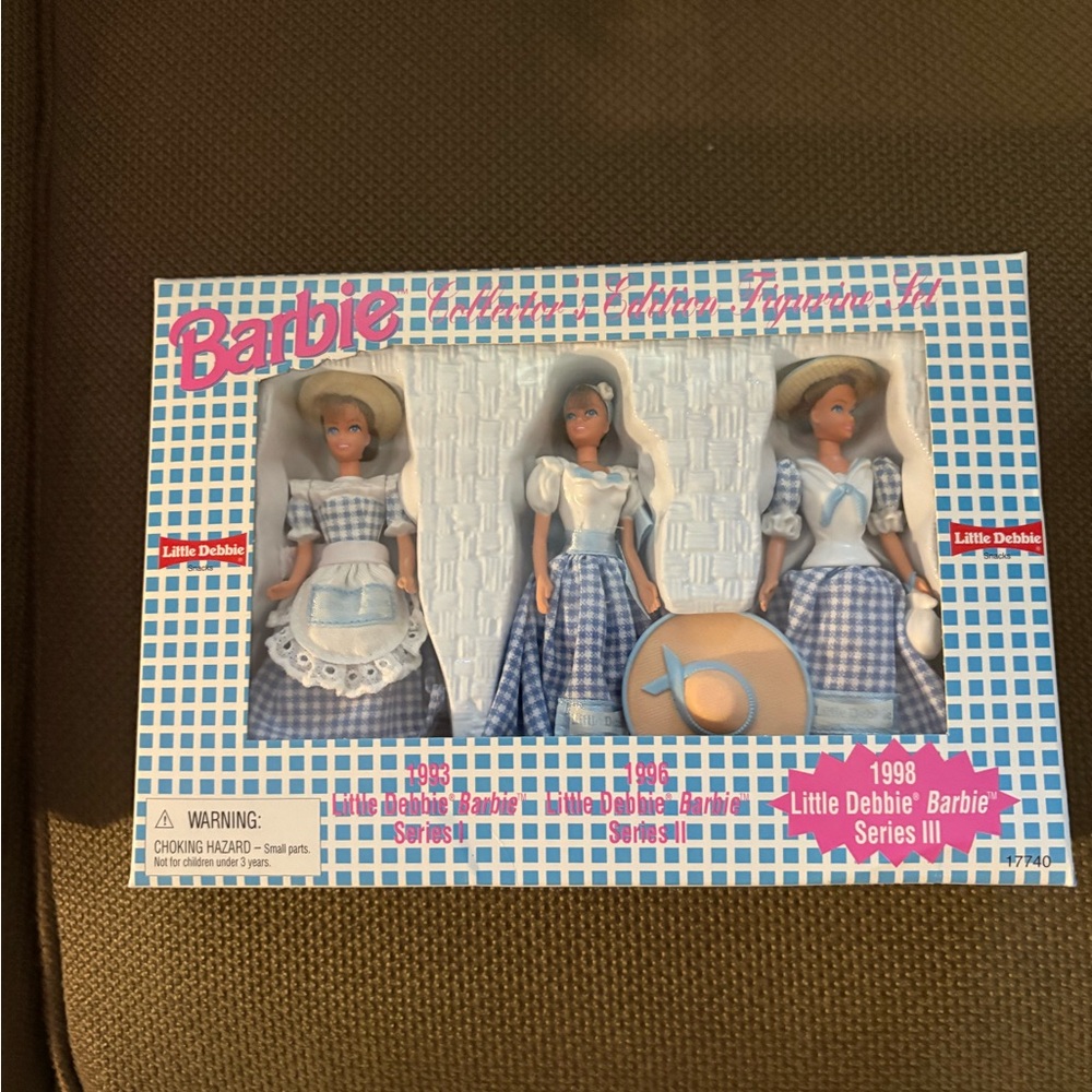 Barbie Little Debbie Series III Dolls in Blue and White